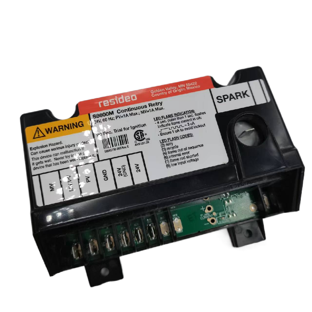 美国Honeywell霍尼韦尔点火控制器S8610U/S8610U3009/S8610M3009